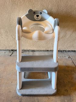 Kids Toilet Training Seat with Step Ladder