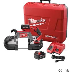 Milwaukee 2729-22 M18 Fuel Deep Cut Band Saw 2 Battery Kit
