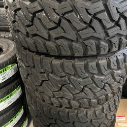 4 used tires 33x13.50R20 predator new mutant XR with 95% of life tread 