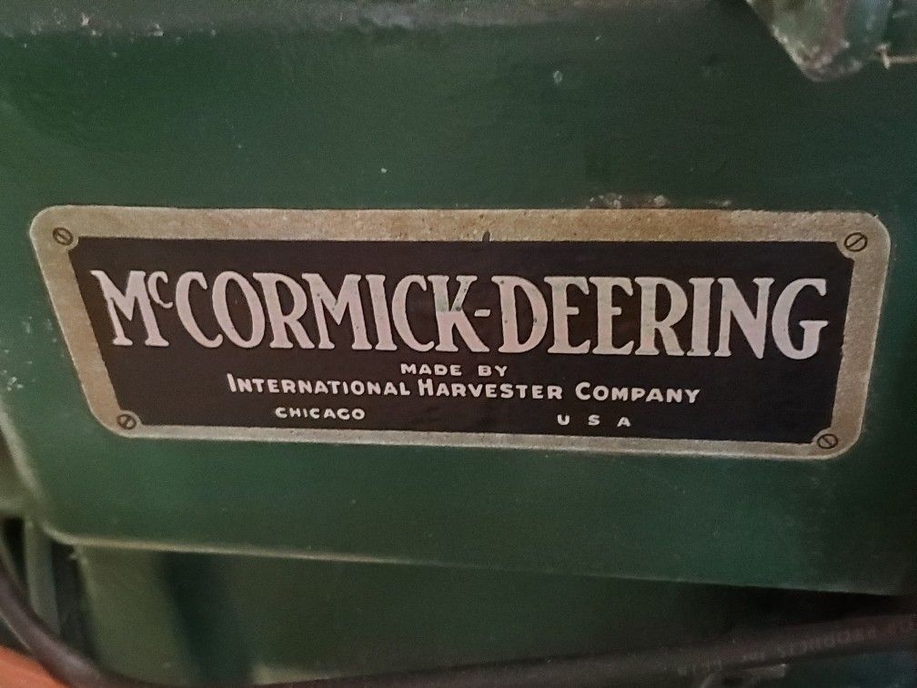 Mccormick Deering Engine