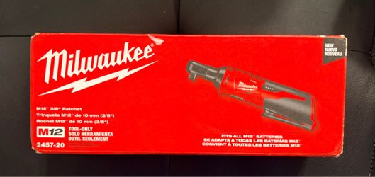 Milwaukee M12 3/8" Ratchet 2457-20(only tool)