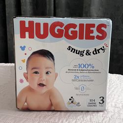 Huggies Snug & Dry Size 3 Diapers