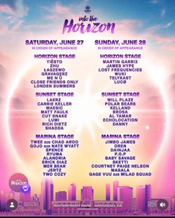 Selling one Saturday ticket