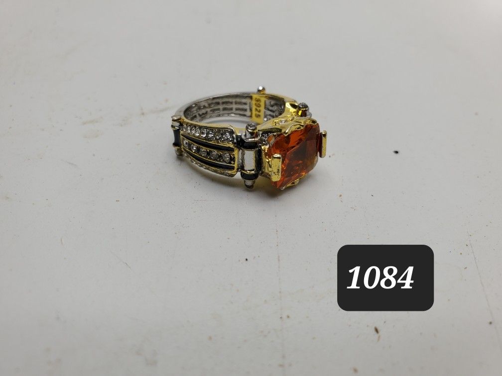 Amber Fantasy Ring