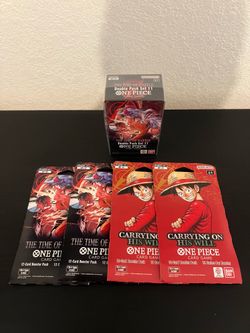 One Piece Cards TCG Bundle