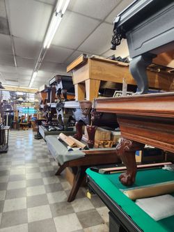 Pool Table options in 1 spot