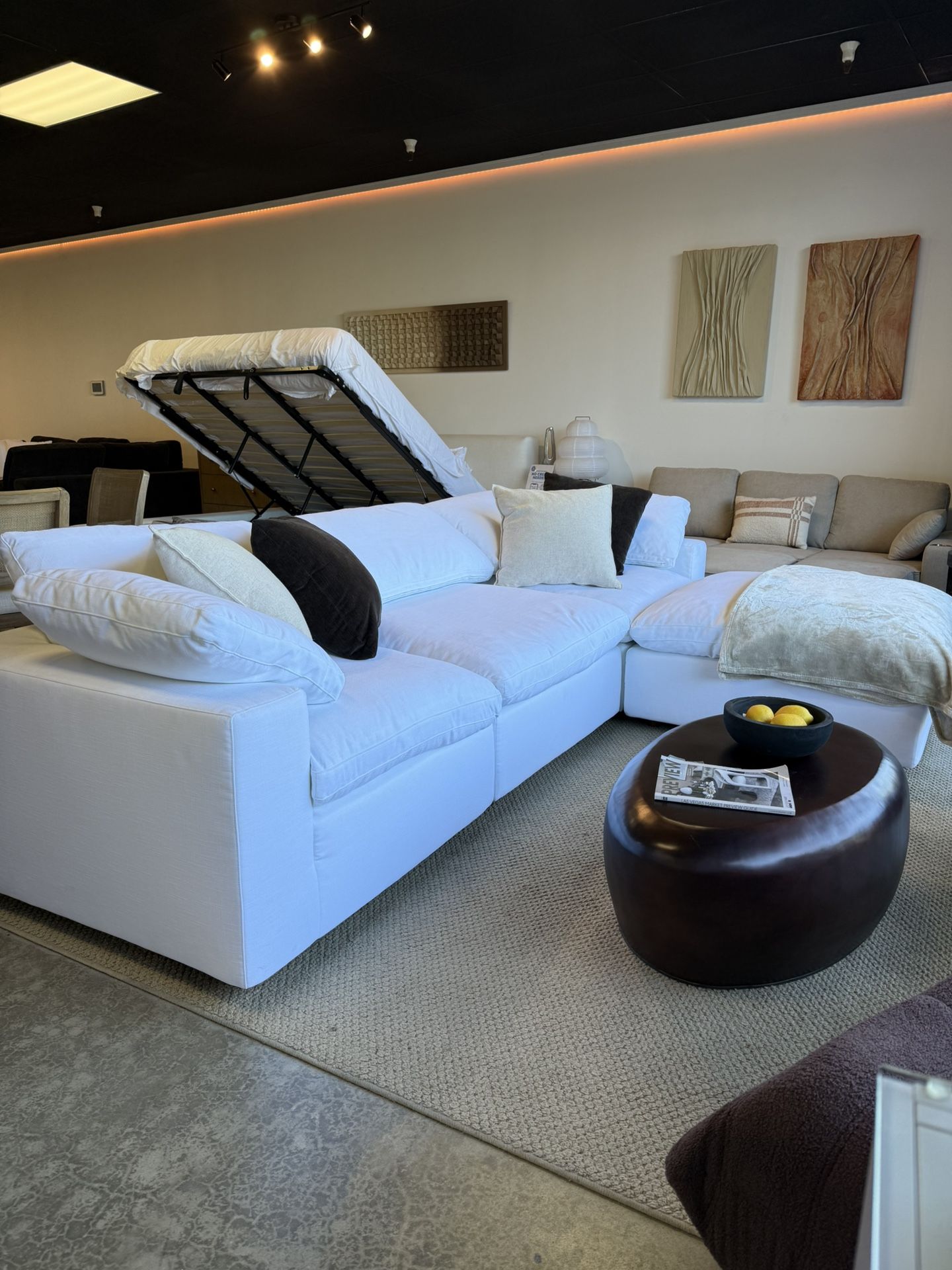 Modern Cloud Modular Sofa Chaise β NEW RH STYLE