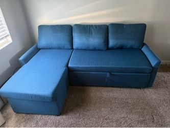 Sectional pull out sofa