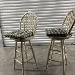 Wooden Swivel Chairs