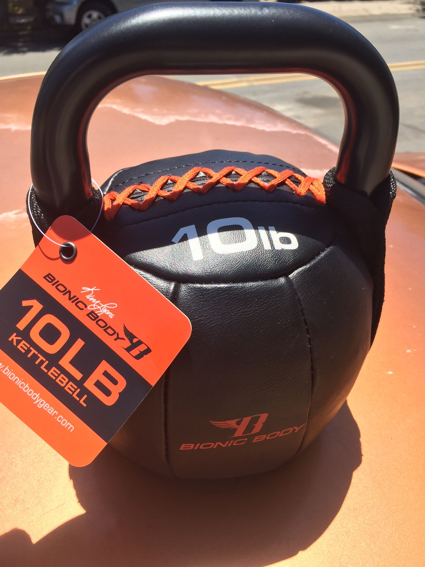 New Bionic Body 10 lb Soft Kettlebell $1 a pound I Have All Weight Sizes, Kettle weight Weight, workout, gym equipment, barbell, fitness
