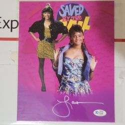 Lark Voorhies  Signed Photo Of Saved By The Bell