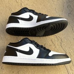 New Nike Air Jordan 1 Low White Black Panda Women’s 9.5, Men’s 8