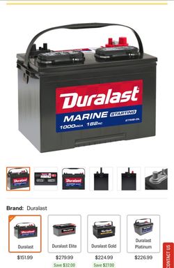 Marine RV battery