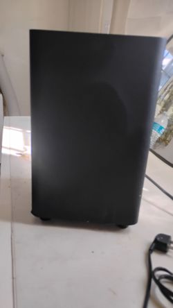 Black Subwoofer Speaker