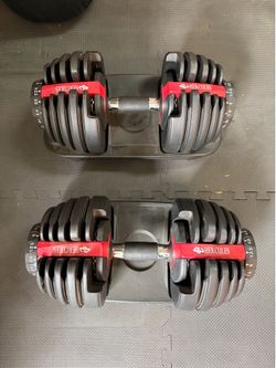 Adjustable dumbbells