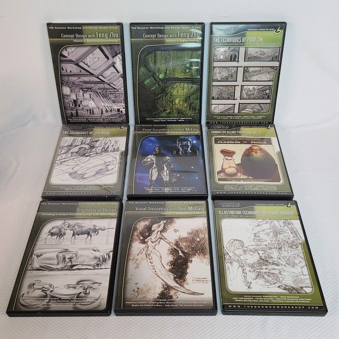 Gnoman Workshop DVDs - Professional Training for Artists