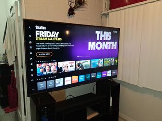 70'VIZIO TV, SOUND BAR & SUBWOOFER