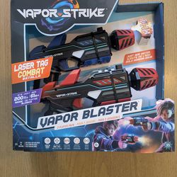New Vapor Strike Vapor Blaster 2 Player Pack - Lights, Sounds - 200 Feet Range