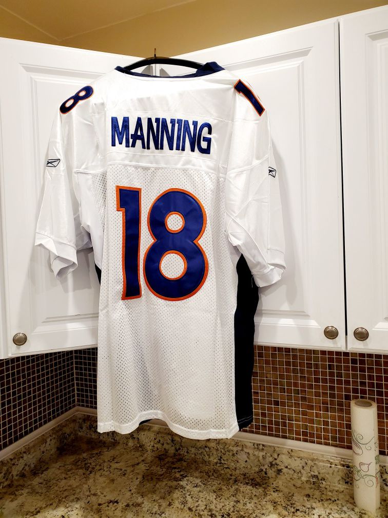 Flash Sale! New Peyton Manning Denver Broncos Size 56 with Tags