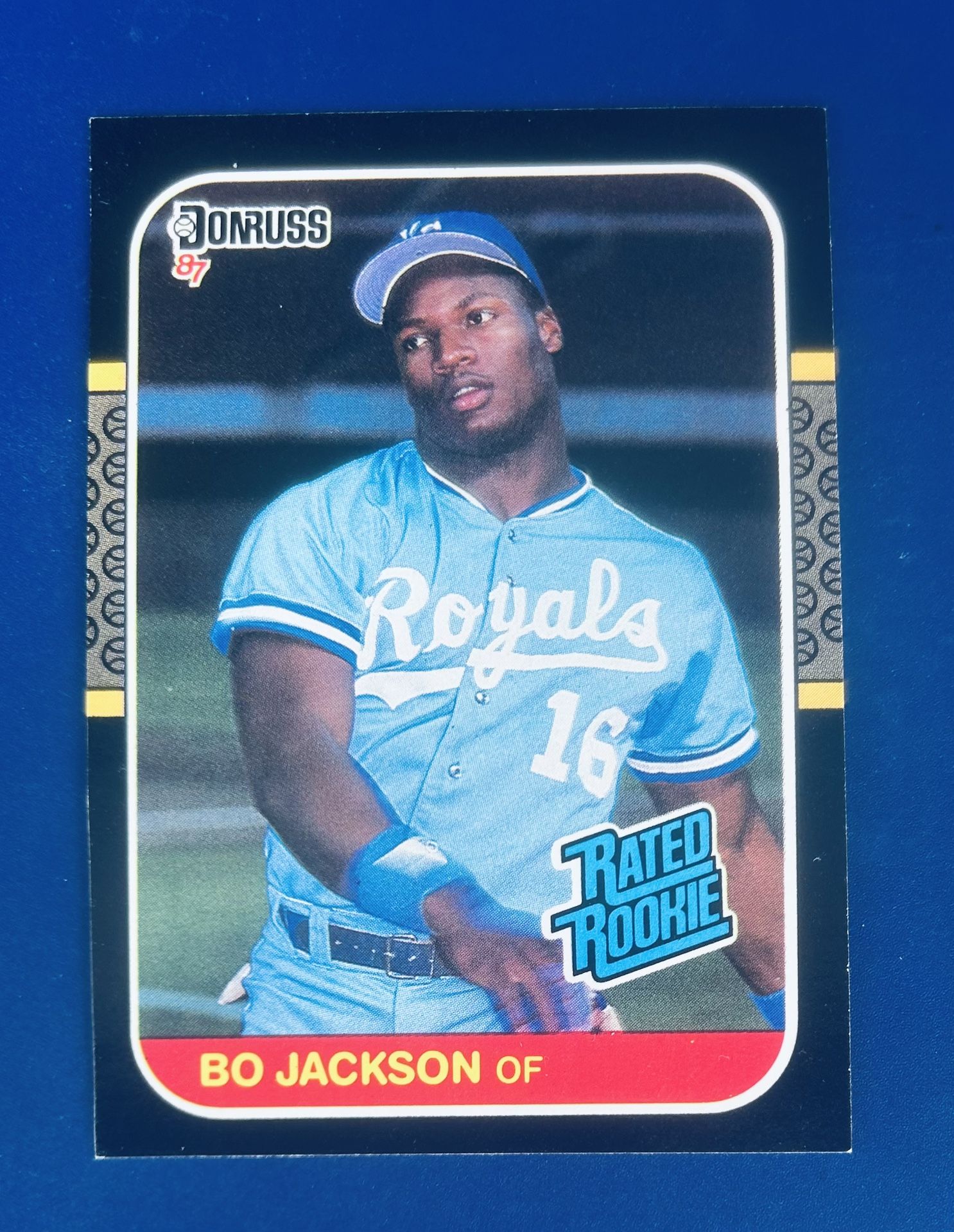 1987 Donruss Bo Jackson Rookie Baseball Card