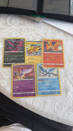 Pokémon TCG Legendary Birds Card Lot