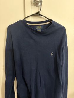 Polo Ralph Lauren Navy Long Sleeve Thermal Shirt