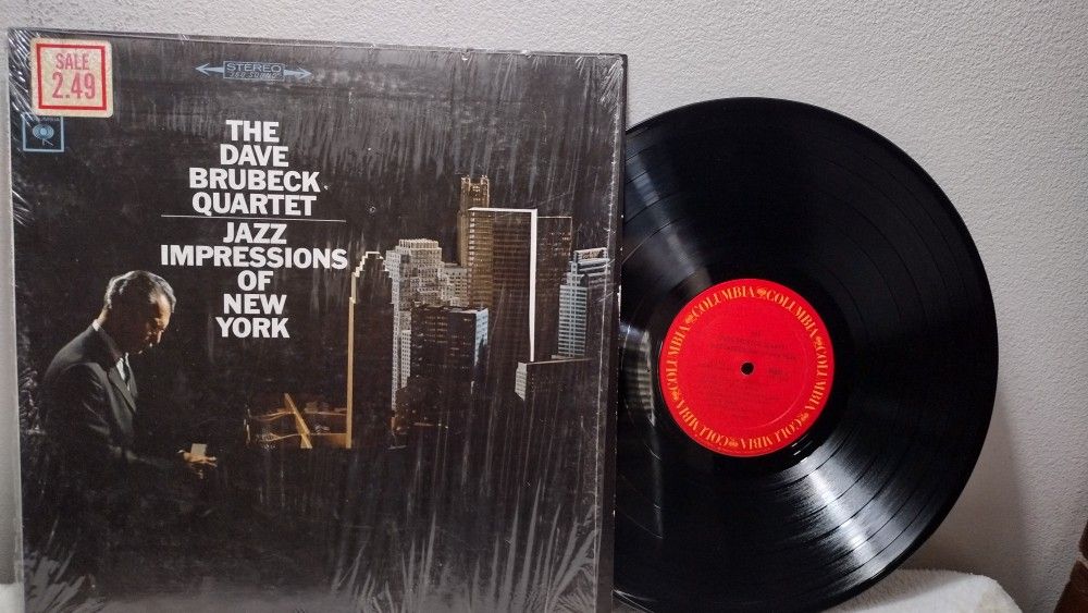 DAVE BRUBECK QUARTET Jazz Impressions Of NY LP 1964 Columbia CS9075