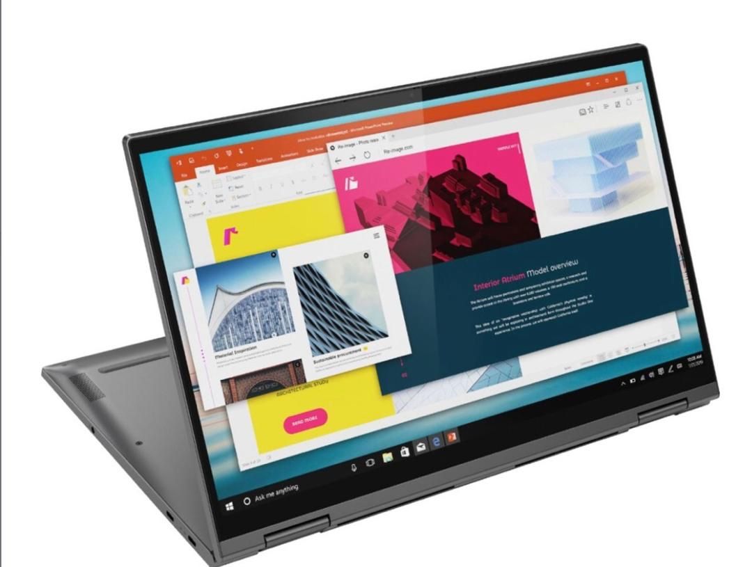 Lenovo - Yoga C740 2-in-1 15.6" Touch-Screen Laptop - Intel Core i5 - 12GB Memory - 256GB Solid State Drive - Iron Gray