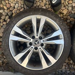 Mercedes Benz Rims- 18-inch 5-twin-spoke factory OEM wheel for Mercedes-Benz