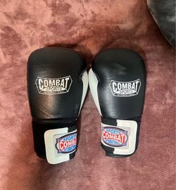 Large boxing gloves
