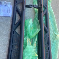 Running Boards Compatible for 2007-2018 Jeep Wrangler 4 doors JK JKU Unlimited..