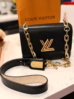 Louis Vuitton Twist MM Black Epi Leather Bag