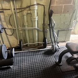 1 Inch Curl Bars And Plates 