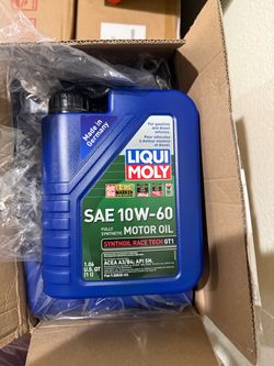Liqui Moly SAE 10W-60 Fully Synthetic Motor Oil