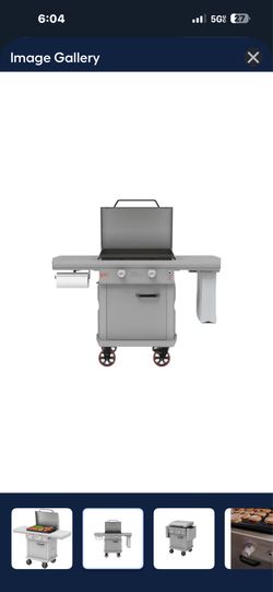 LoCo COOKERS Chalk 2 -Burner Liquid Propane Gas Grill