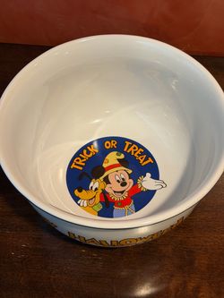 Disney MM Halloween Candy Bowl