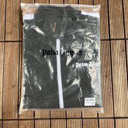 Palm Angels Classic Track Jacket Black/White