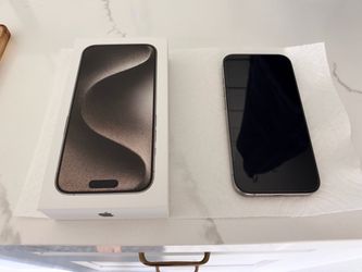 iPhone 15 Pro - 1TB - Unlocked - 95% Battery (Apple Replaced) w/ Box
