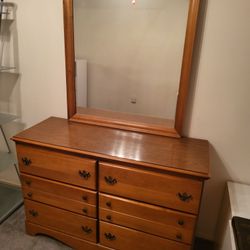6 Drawer Dresser With Mirror