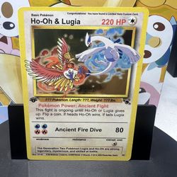 Pokémon – Ho-Oh & Lugia (Custom Fan-Made Holo Card)