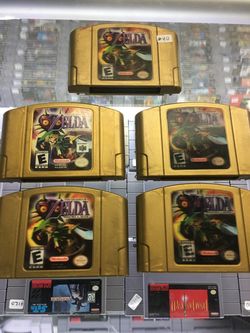 The Legend Of Zelda Majoras Mask N64 $100 Each Gamehogs 11am-7pm