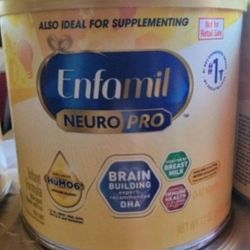 12 Enfamil Nuero Pro 
7.2 Ounce Cans 160 Cash/Zelle All Brand New & Dont Expire Untill Late 2027
                     (DELIVERY IS AVAILABLE)