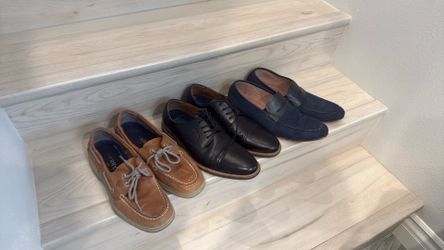 Men’s Dress & Casual Shoe Bundle – 3 Pairs