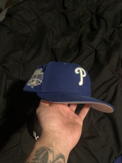Navy Blue/ Pink UV Phillies Hat