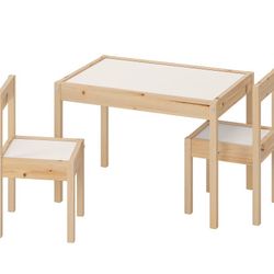 Used IKEA Table And Chairs For Kids