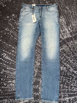 G-Star D-Staq 3D Slim Medium Aged Jeans Pants Size 32/32 $180 Retail BRAND NEW