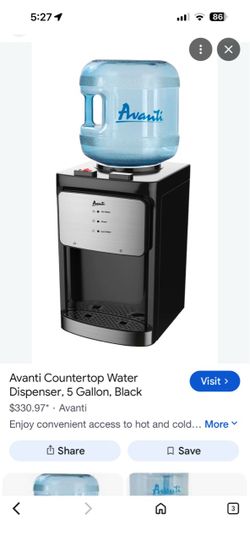Honeywell countertop water dispenser 5 gallon