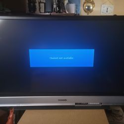 Vintage Panasonic PT-52LCX16 52" Multi-Media Projection Display TV - Tested & Working