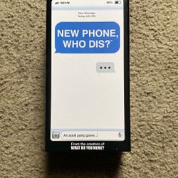 New Phone Who Dis?