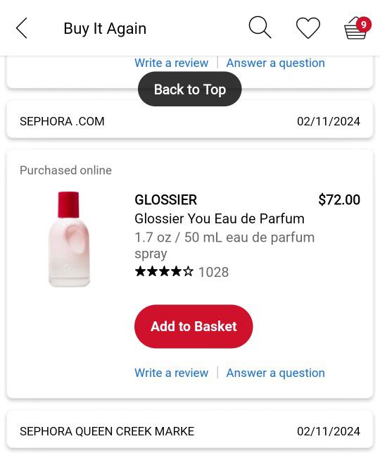 Glossier Perfume 50 Ml
